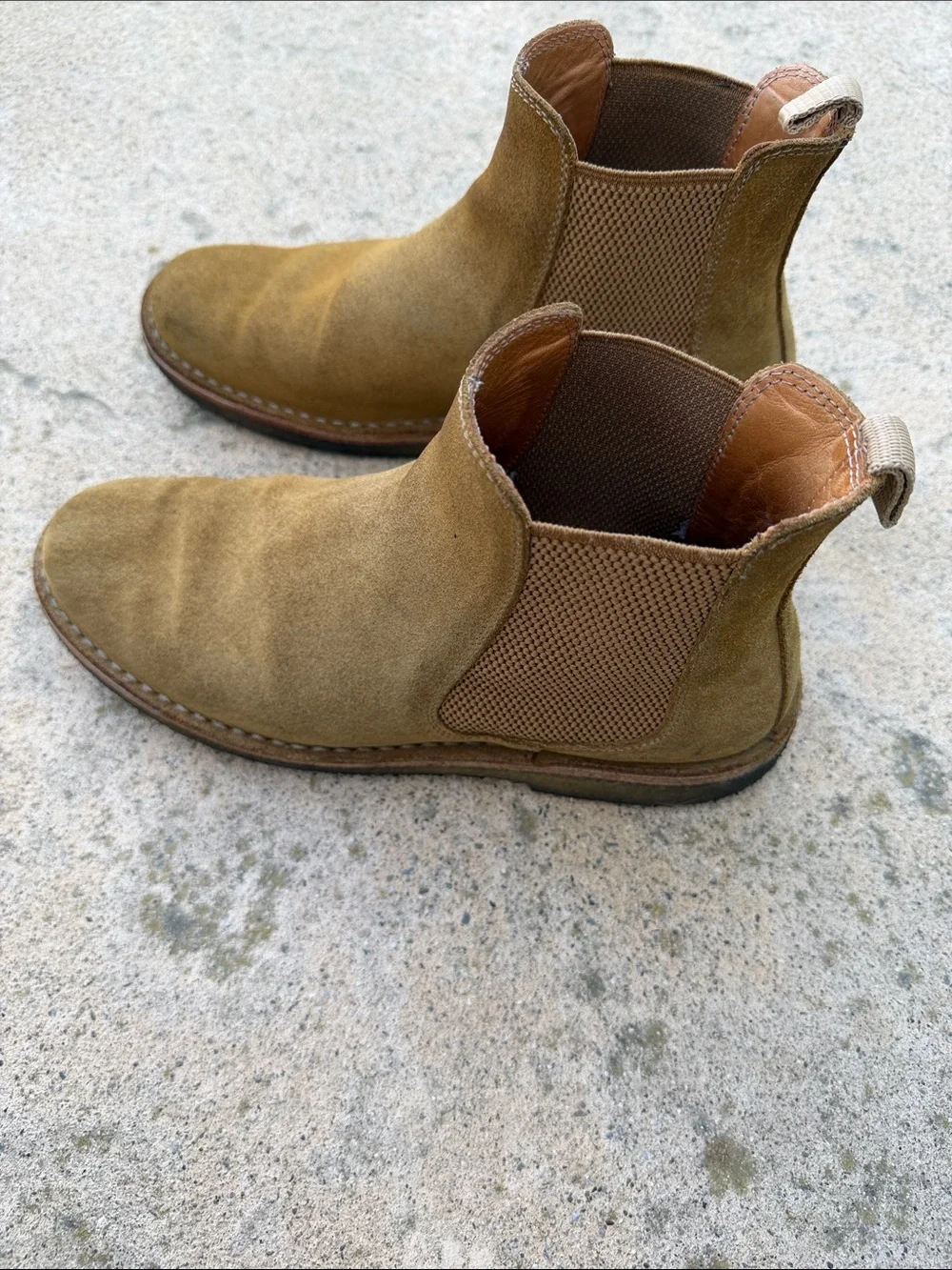 Astorflex Bitflex Italian Tan Suede Crepe Sole Chukka Boot Men's Size 40/7